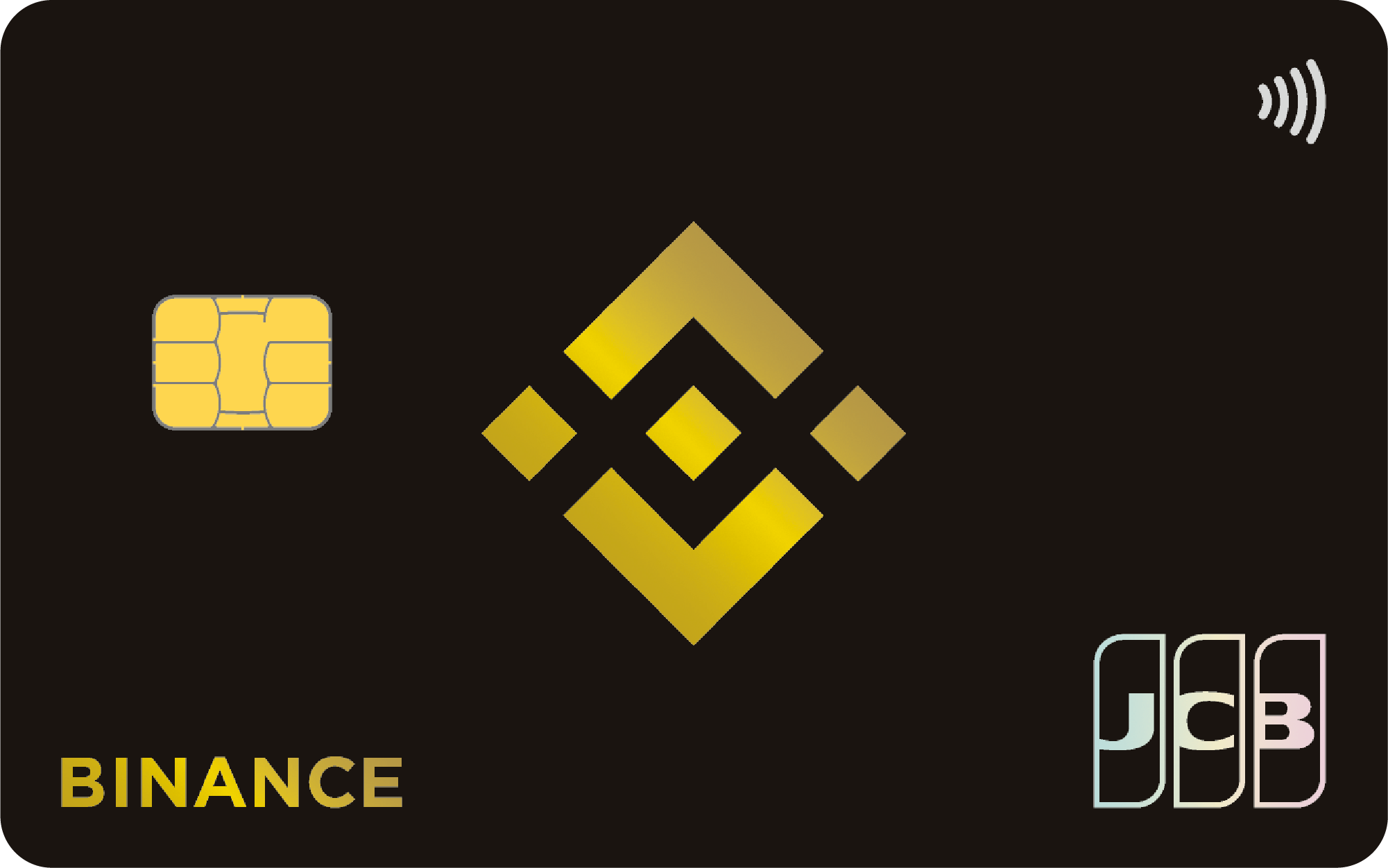 Binance Japan Card(JCB)の券面